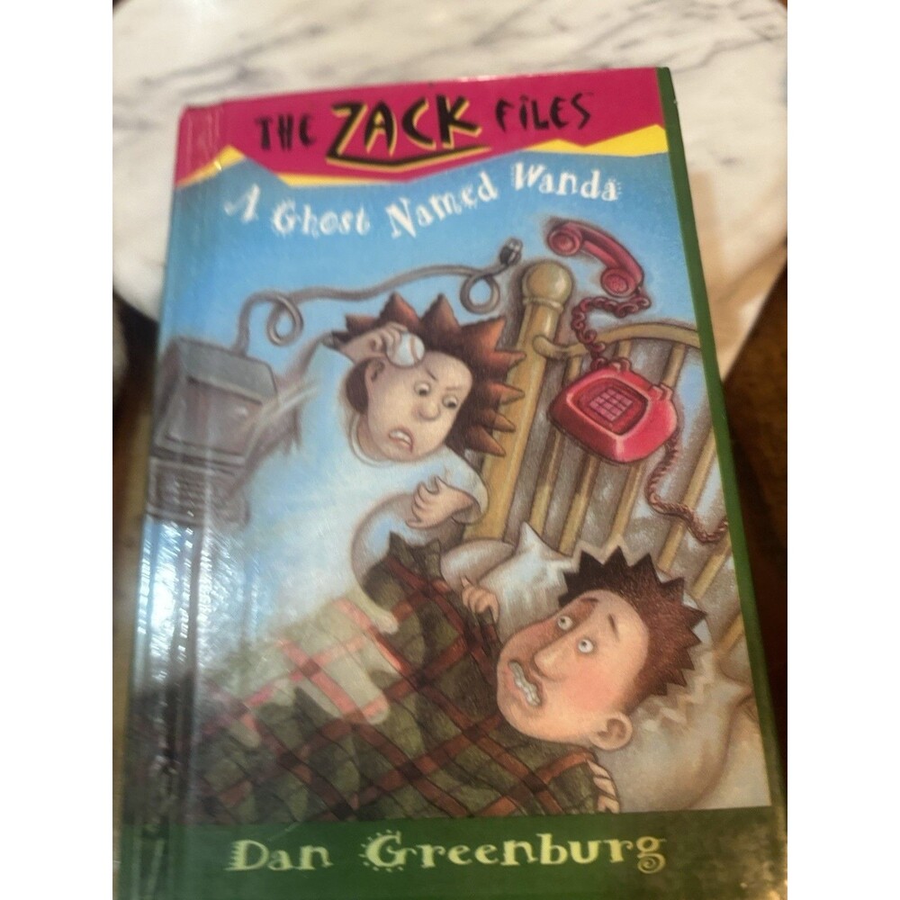 The Zack Files A Ghost Named Wanda by Dan Greenburg Illustrated Hardcover 1996
